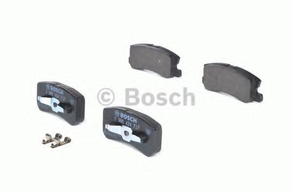 BOSCH 0986424717 Комплект тормозных колодок, дисковый тормоз