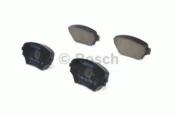 BOSCH 0986424719 Комплект тормозных колодок, дисковый тормоз