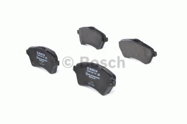 BOSCH 0986424721 Комплект тормозных колодок, дисковый тормоз