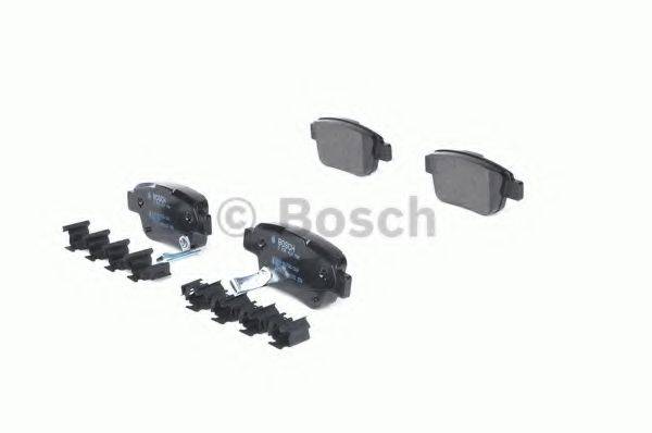 BOSCH 0986424798 Комплект тормозных колодок, дисковый тормоз