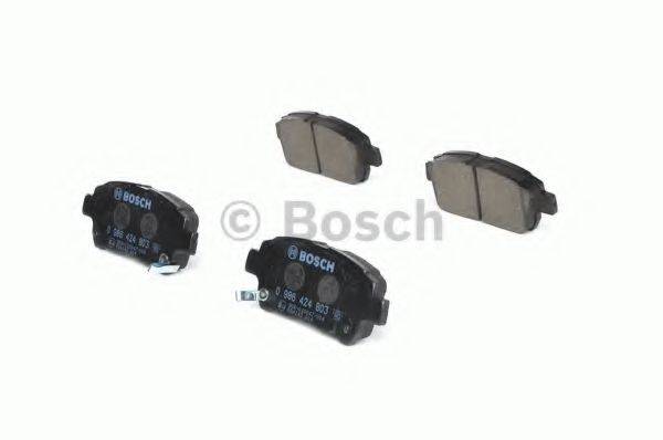 BOSCH 0986424803 Комплект тормозных колодок, дисковый тормоз