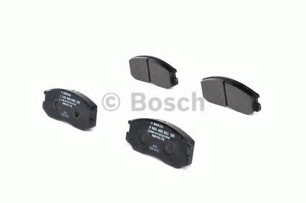 BOSCH 0986460980 Комплект тормозных колодок, дисковый тормоз