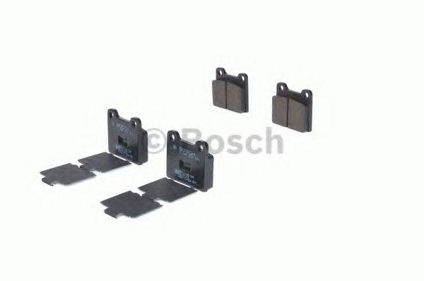 BOSCH 0986466302 Комплект тормозных колодок, дисковый тормоз