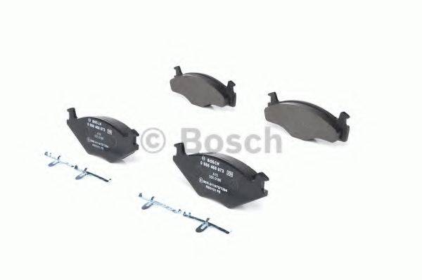 BOSCH 0986468873 Комплект тормозных колодок, дисковый тормоз