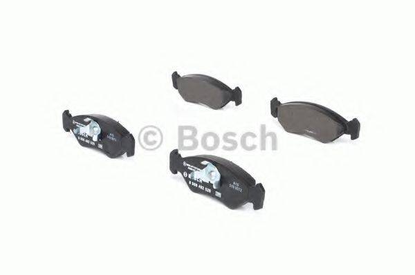 BOSCH 0986492020 Комплект тормозных колодок, дисковый тормоз