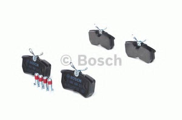 BOSCH 0986494011 Комплект тормозных колодок, дисковый тормоз