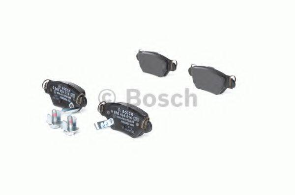 BOSCH 0986494014 Комплект тормозных колодок, дисковый тормоз