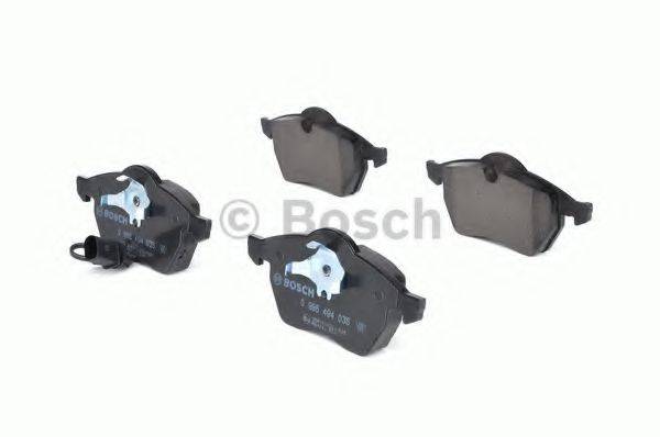 BOSCH 0986494035 Комплект тормозных колодок, дисковый тормоз