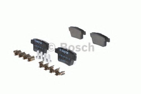 BOSCH 0986494076 Комплект тормозных колодок, дисковый тормоз