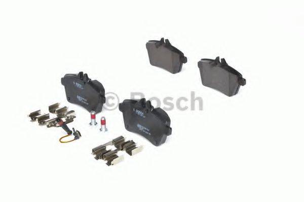 BOSCH 0986494087 Комплект тормозных колодок, дисковый тормоз