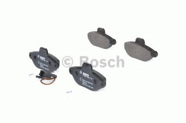 BOSCH 0986494115 Комплект тормозных колодок, дисковый тормоз