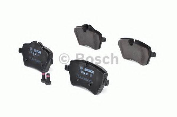 BOSCH 0986494168 Комплект тормозных колодок, дисковый тормоз