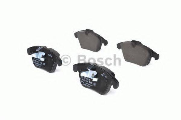 BOSCH 0986494246 Комплект тормозных колодок, дисковый тормоз