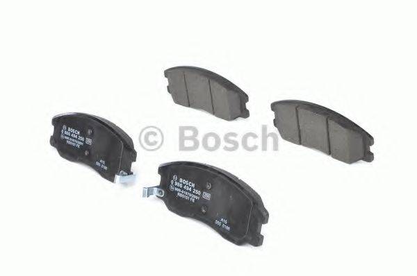 BOSCH 0986494250 Комплект тормозных колодок, дисковый тормоз