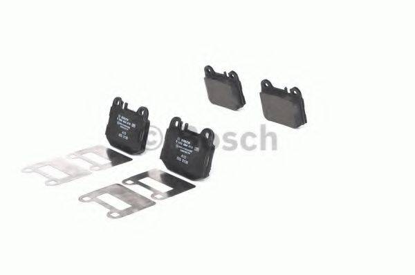 BOSCH 0986494410 Комплект тормозных колодок, дисковый тормоз