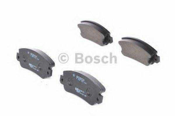 BOSCH 0986424098 Комплект тормозных колодок, дисковый тормоз