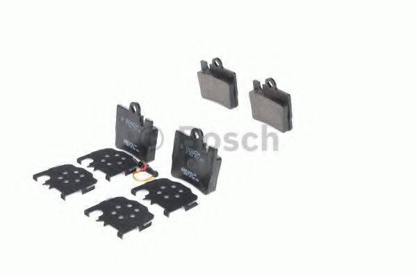 BOSCH 0986424830 Комплект тормозных колодок, дисковый тормоз