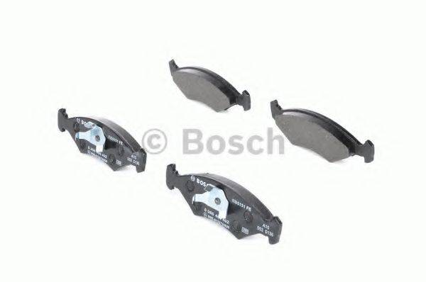 BOSCH 0986466402 Комплект тормозных колодок, дисковый тормоз