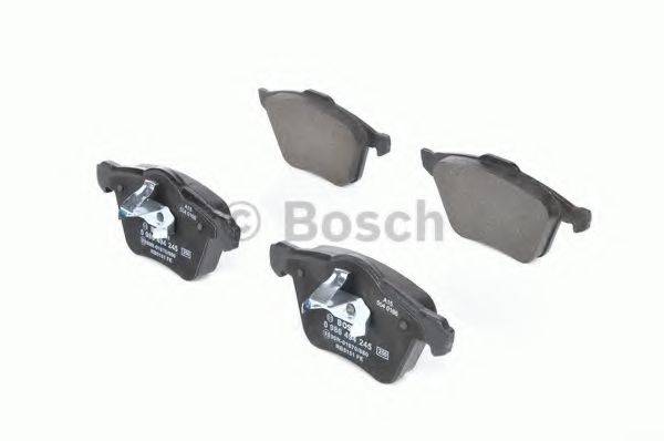 BOSCH 0986494245 Комплект тормозных колодок, дисковый тормоз