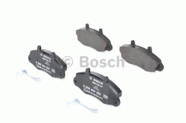 BOSCH 0986494292 Комплект тормозных колодок, дисковый тормоз