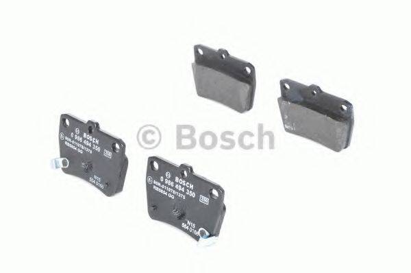 BOSCH 0986494350 Комплект тормозных колодок, дисковый тормоз