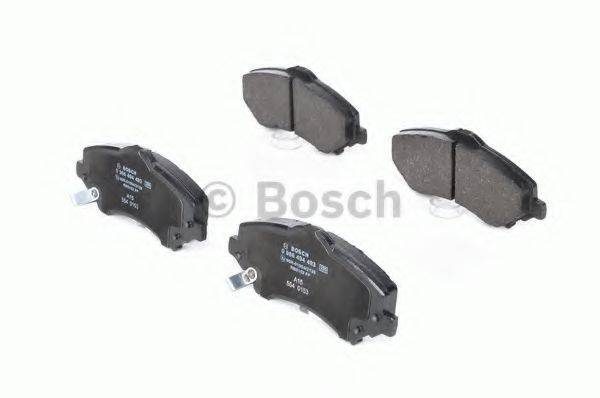 BOSCH 0986494493 Комплект тормозных колодок, дисковый тормоз