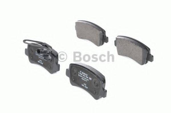 BOSCH 0986494500 Комплект тормозных колодок, дисковый тормоз