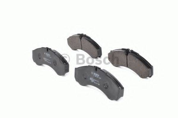 BOSCH 0986424833 Комплект тормозных колодок, дисковый тормоз