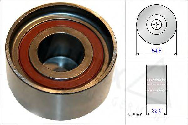 AUTEX 654835 Паразитный / Ведущий ролик, зубчатый ремень