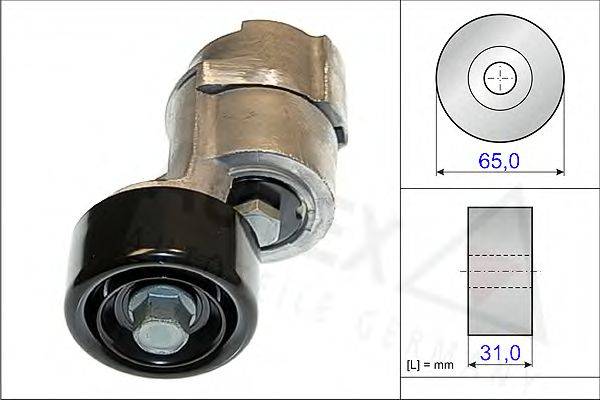 AUTEX 654843 Натяжная планка, поликлиновой ремень