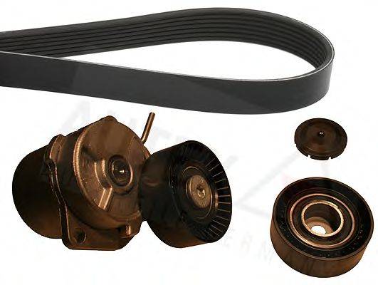 AUTEX 702393 Поликлиновой ременный комплект