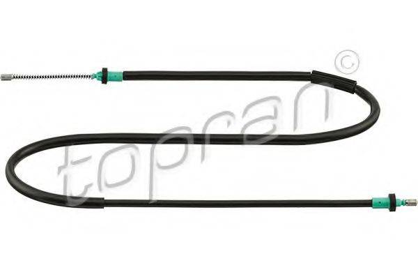 TOPRAN 700924 Трос, стояночная тормозная система