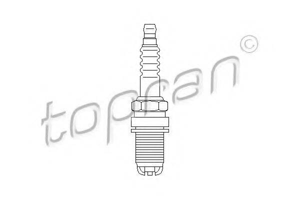 TOPRAN 110327 Свеча зажигания