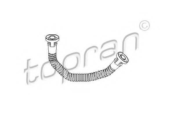 TOPRAN 111307 Шланг, воздухоотвод крышки головки цилиндра