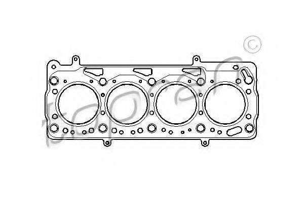 TOPRAN 111132 Прокладка, головка цилиндра