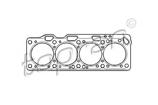 TOPRAN 100540 Прокладка, головка цилиндра