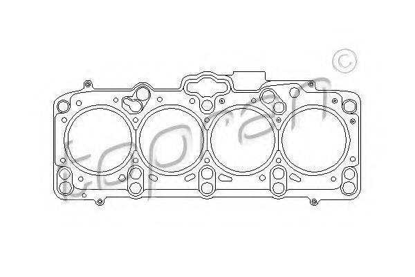TOPRAN 109358 Прокладка, головка цилиндра