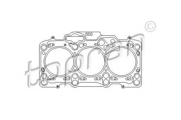 TOPRAN 111145 Прокладка, головка цилиндра