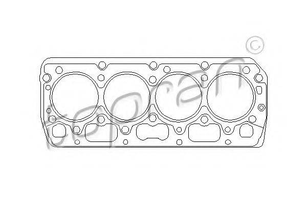 TOPRAN 111150 Прокладка, головка цилиндра