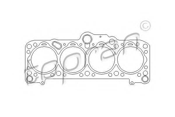TOPRAN 101413 Прокладка, головка цилиндра