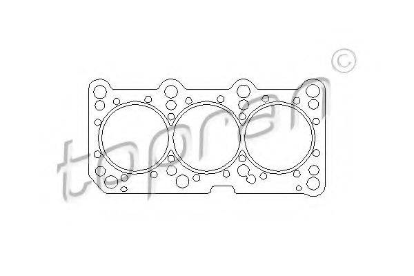 TOPRAN 101590 Прокладка, головка цилиндра