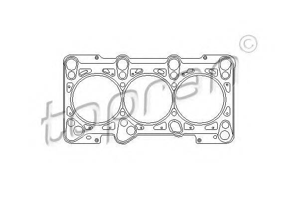 TOPRAN 110986 Прокладка, головка цилиндра