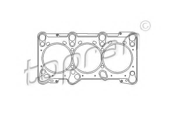 TOPRAN 110985 Прокладка, головка цилиндра