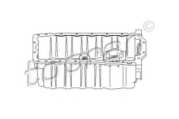 TOPRAN 112342 Масляный поддон