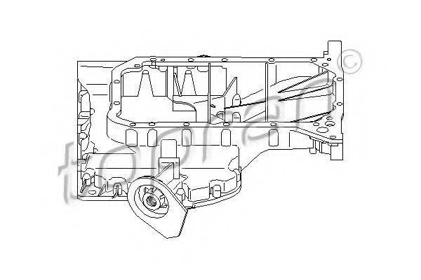 TOPRAN 112340 Масляный поддон