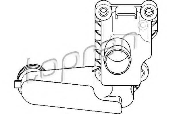 TOPRAN 111357 Клапан, отвода воздуха из картера