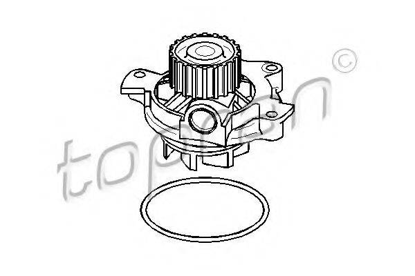 TOPRAN 107344 Водяной насос