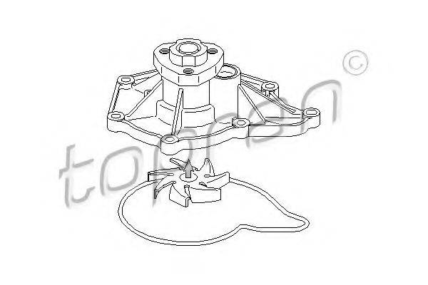TOPRAN 111209 Водяной насос
