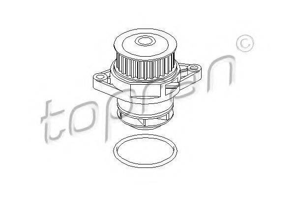 TOPRAN 100570 Водяной насос