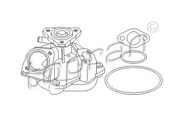 TOPRAN 100156 Водяной насос